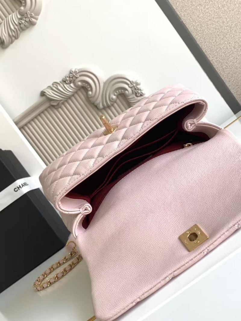 Ch**el top handle bags